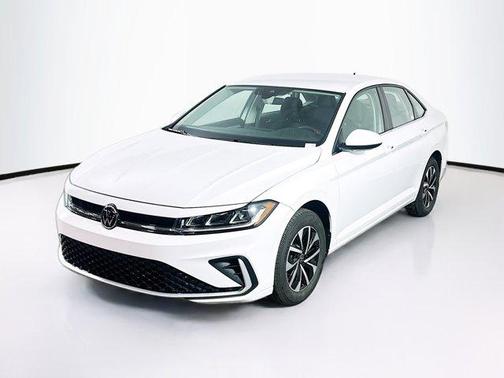 Pure White 2025 Volkswagen Jetta 1.5T S