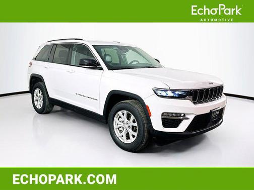 Bright White Clearcoat 2023 Jeep Grand Cherokee Limited