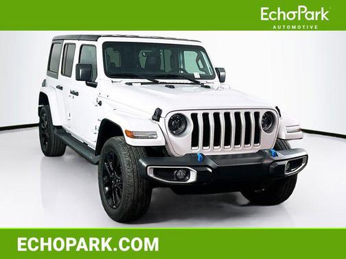 Bright White Clearcoat 2023 Jeep Wrangler 4xe Sahara