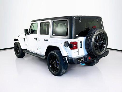 Bright White Clearcoat 2023 Jeep Wrangler 4xe Sahara