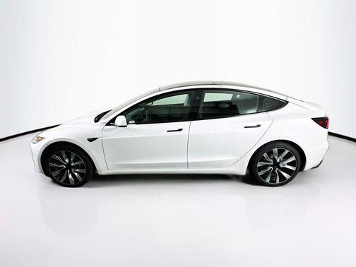 Pearl White Multi-Coat 2025 Tesla Model 3 Long Range