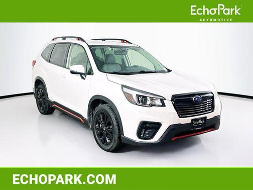 Crystal White Pearl 2020 Subaru Forester Sport