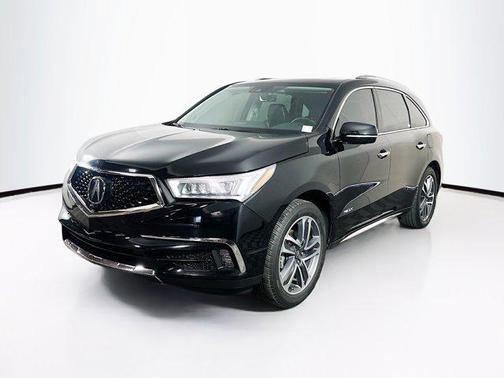 Crystal Black Pearl 2018 Acura MDX 3.5L