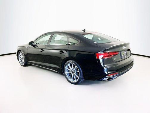 Mythos Black Metallic 2025 Audi A5 Sportback 45 S Line Premium