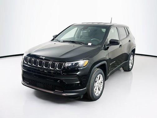 Diamond Black Crystal Pearlcoat 2024 Jeep Compass Sport
