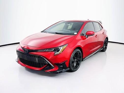 Supersonic Red 2021 Toyota Corolla SE