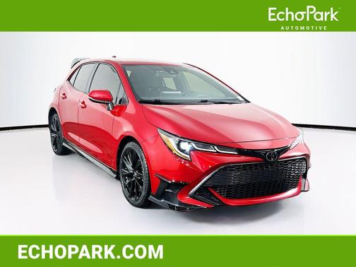 Supersonic Red 2021 Toyota Corolla SE