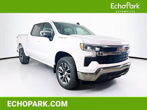 Summit White 2023 Chevrolet Silverado 1500 LT