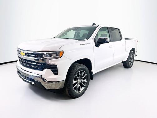 Summit White 2023 Chevrolet Silverado 1500 LT