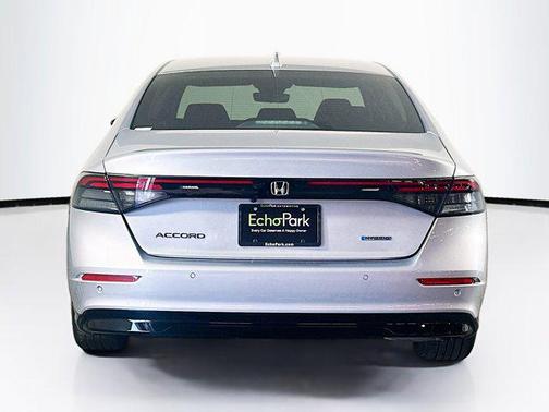 Platinum White Pearl 2024 Honda Accord Hybrid EX-L