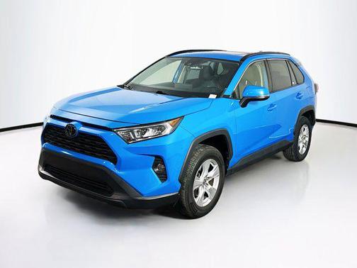 Blue Flame 2019 Toyota RAV4 XLE