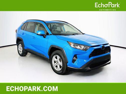 Blue Flame 2019 Toyota RAV4 XLE