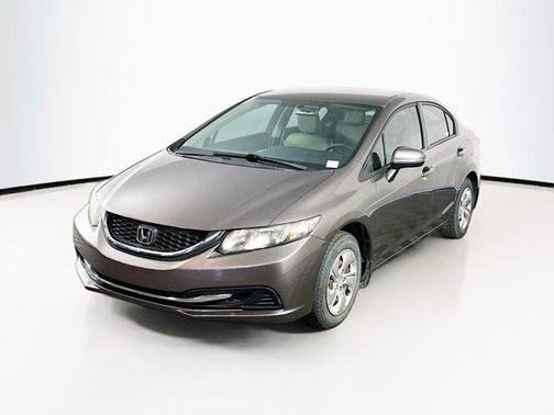 Urban Titanium Metallic 2015 Honda Civic LX