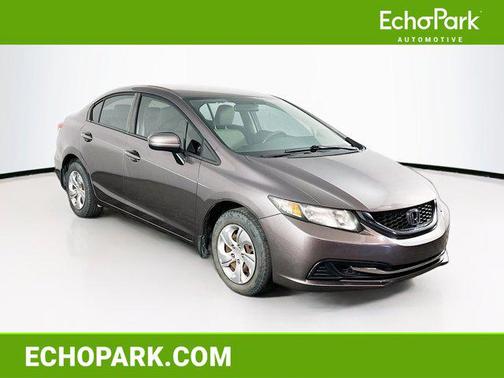 Urban Titanium Metallic 2015 Honda Civic LX