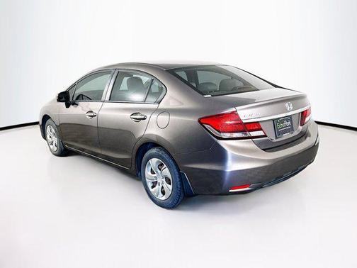 Urban Titanium Metallic 2015 Honda Civic LX