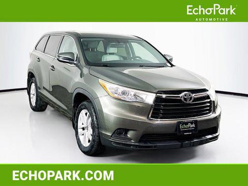 Alumina Jade Metallic 2016 Toyota Highlander LE