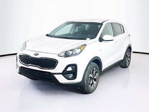 Clear White 2020 Kia Sportage LX