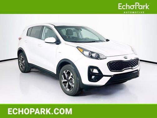 Clear White 2020 Kia Sportage LX