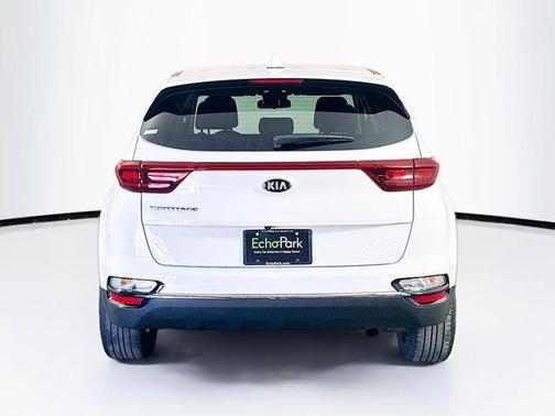 Clear White 2020 Kia Sportage LX