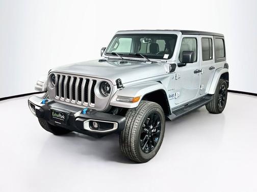 Silver Zynith Clearcoat 2023 Jeep Wrangler 4xe Sahara