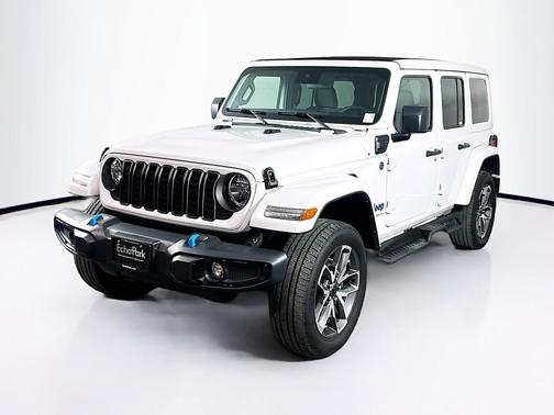 Bright White Clearcoat 2024 Jeep Wrangler 4xe Sport S