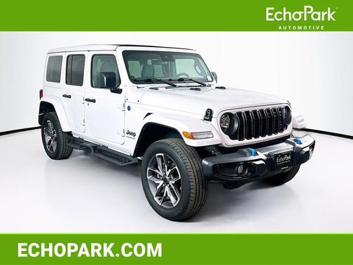 Bright White Clearcoat 2024 Jeep Wrangler 4xe Sport S