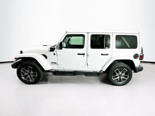 Bright White Clearcoat 2024 Jeep Wrangler 4xe Sport S