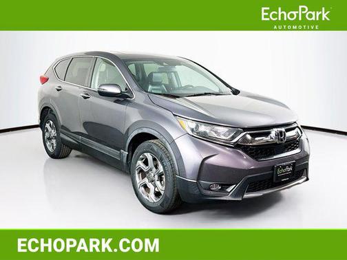 Lunar Silver Metallic 2018 Honda CR-V EX-L