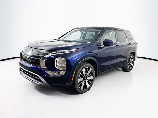 Cosmic Blue Metallic 2025 Mitsubishi Outlander SE S-AWC
