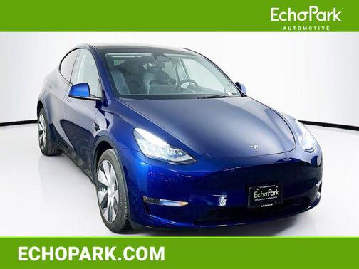 Deep Blue Metallic 2023 Tesla Model Y Long Range Dual Motor All-Wheel Drive