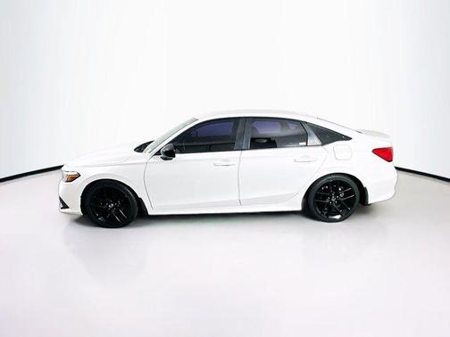 Platinum White Pearl 2023 Honda Civic Sport