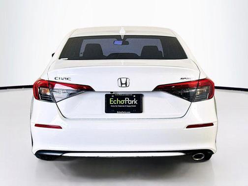 Platinum White Pearl 2023 Honda Civic Sport