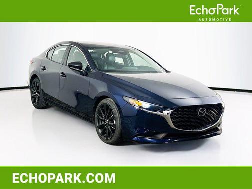 Deep Crystal Blue Mica 2024 Mazda Mazda3 2.5 S Select Sport