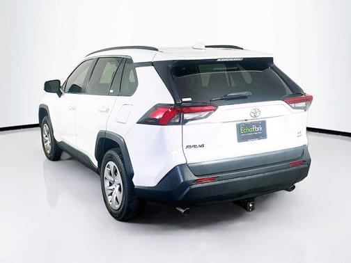 Super White 2019 Toyota RAV4 LE
