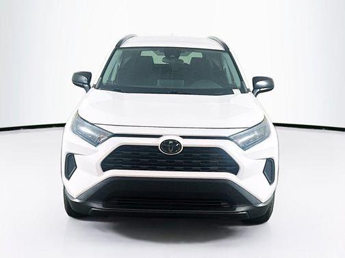 Super White 2019 Toyota RAV4 LE