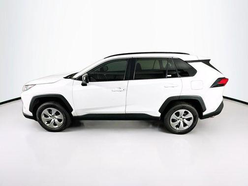 Super White 2019 Toyota RAV4 LE