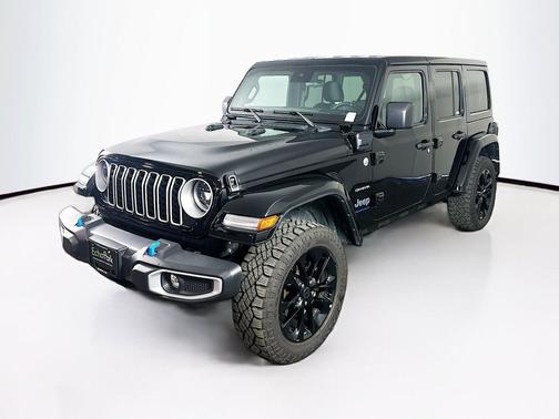 Black Clearcoat 2024 Jeep Wrangler 4xe Sahara