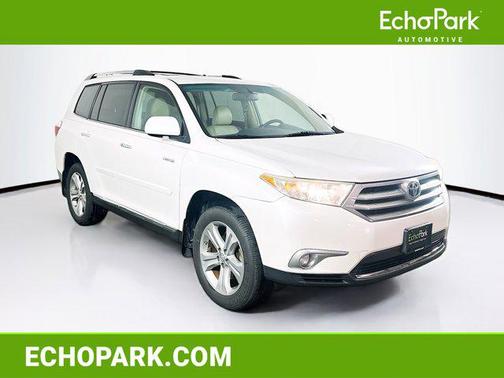 Blizzard Pearl 2013 Toyota Highlander Limited