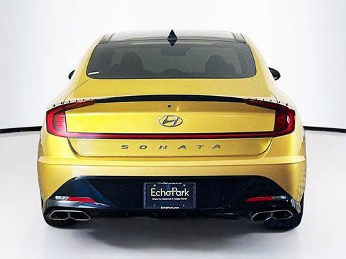 Glowing Yellow 2021 Hyundai SONATA N Line