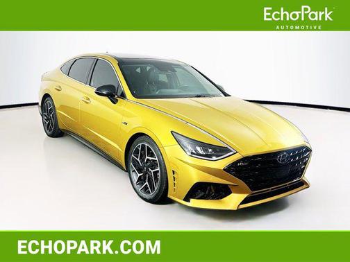 Glowing Yellow 2021 Hyundai SONATA N Line