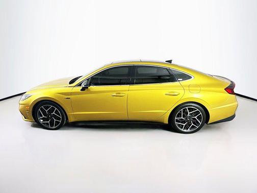 Glowing Yellow 2021 Hyundai SONATA N Line