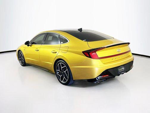 Glowing Yellow 2021 Hyundai SONATA N Line