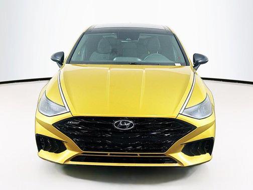 Glowing Yellow 2021 Hyundai SONATA N Line