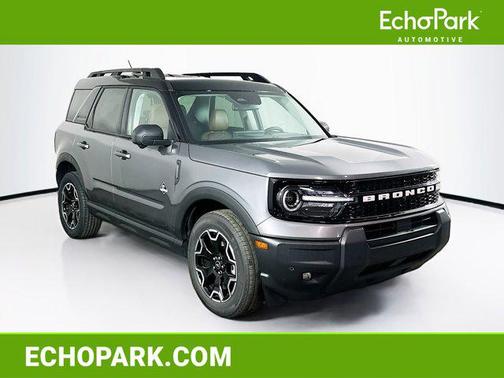 Carbonized Gray Metallic 2025 Ford Bronco Sport Outer Banks