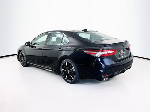 Midnight Black Metallic 2019 Toyota Camry XSE