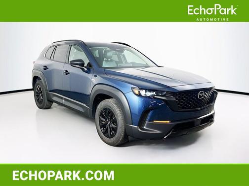 Ingot Blue Metallic 2025 Mazda CX-50 Hybrid Premium Package