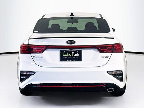 Clear White 2020 Kia Forte GT-Line