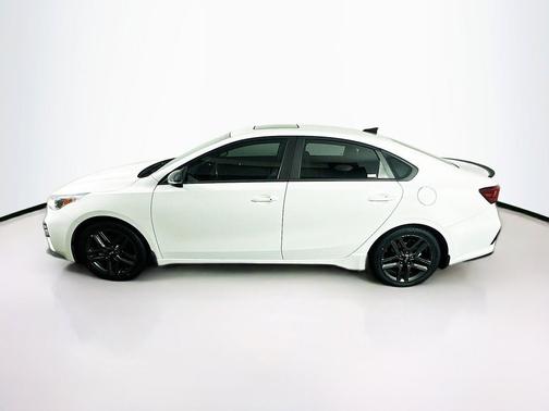 Clear White 2020 Kia Forte GT-Line
