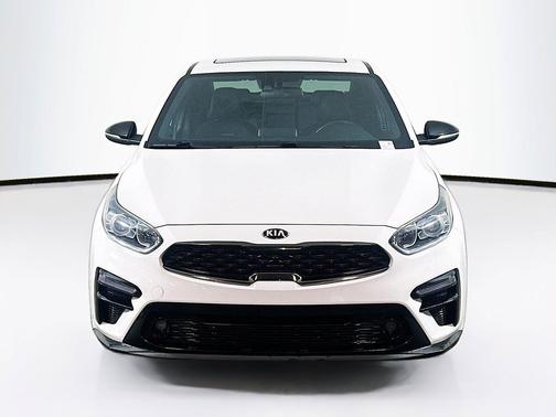 Clear White 2020 Kia Forte GT-Line