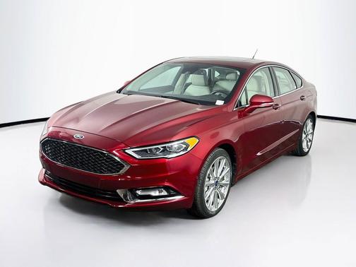 Ruby Red Metallic Tinted Clearcoat 2017 Ford Fusion Platinum